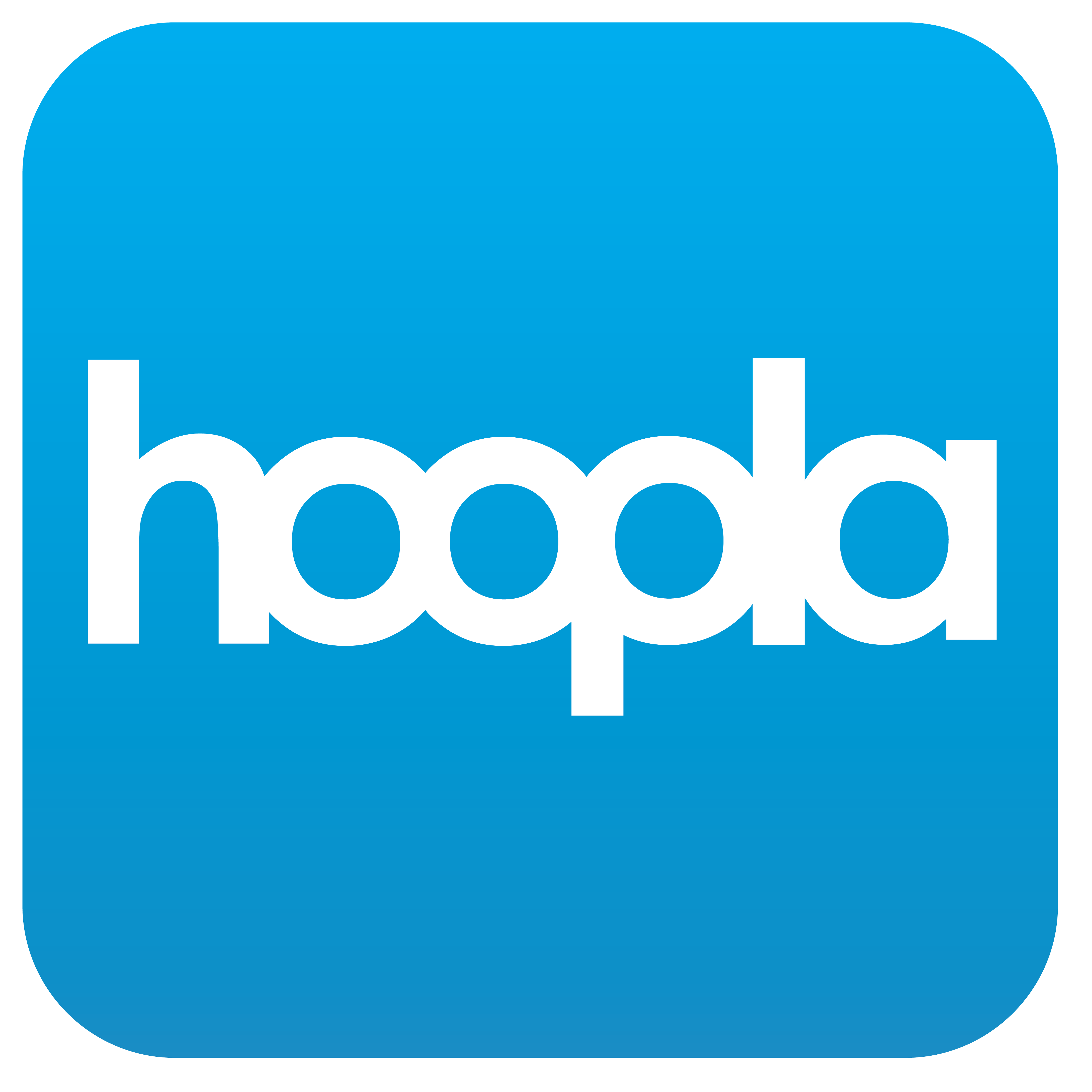 The Hoopla service logo
